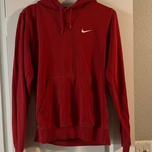 Red (XS) Nike hoodie